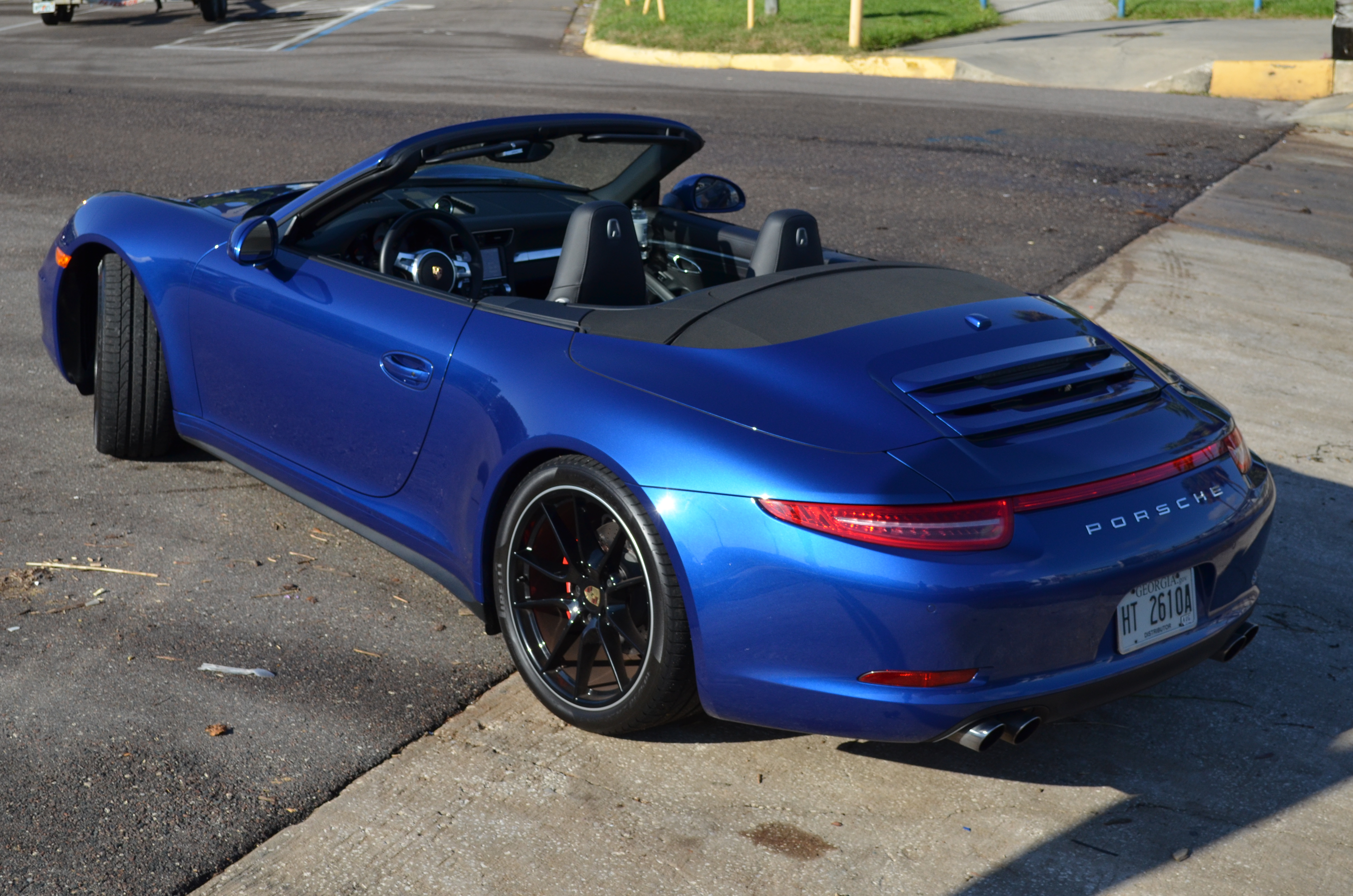 Porsche 911 Rear View